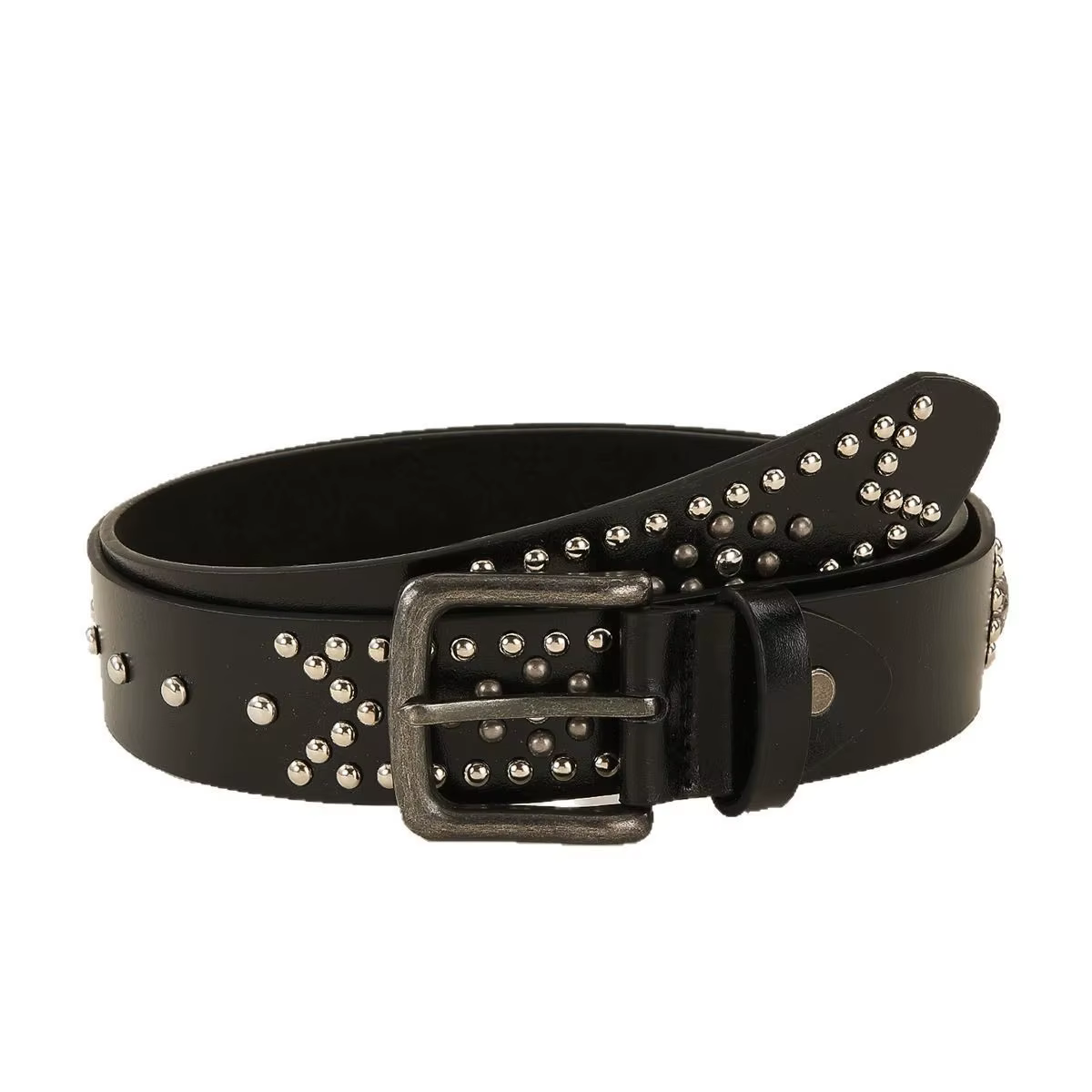 Ceinture à rivets style punk vintage