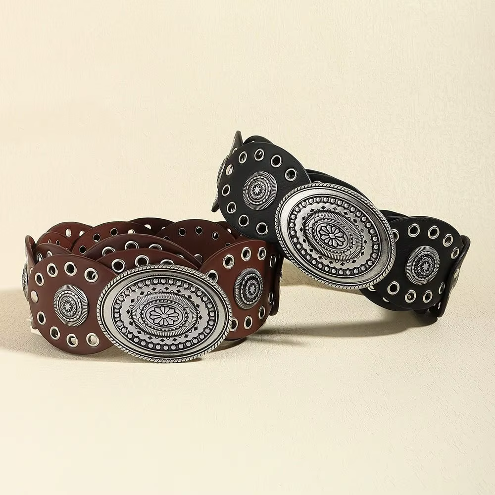 Ceinture à disque creux pour femme