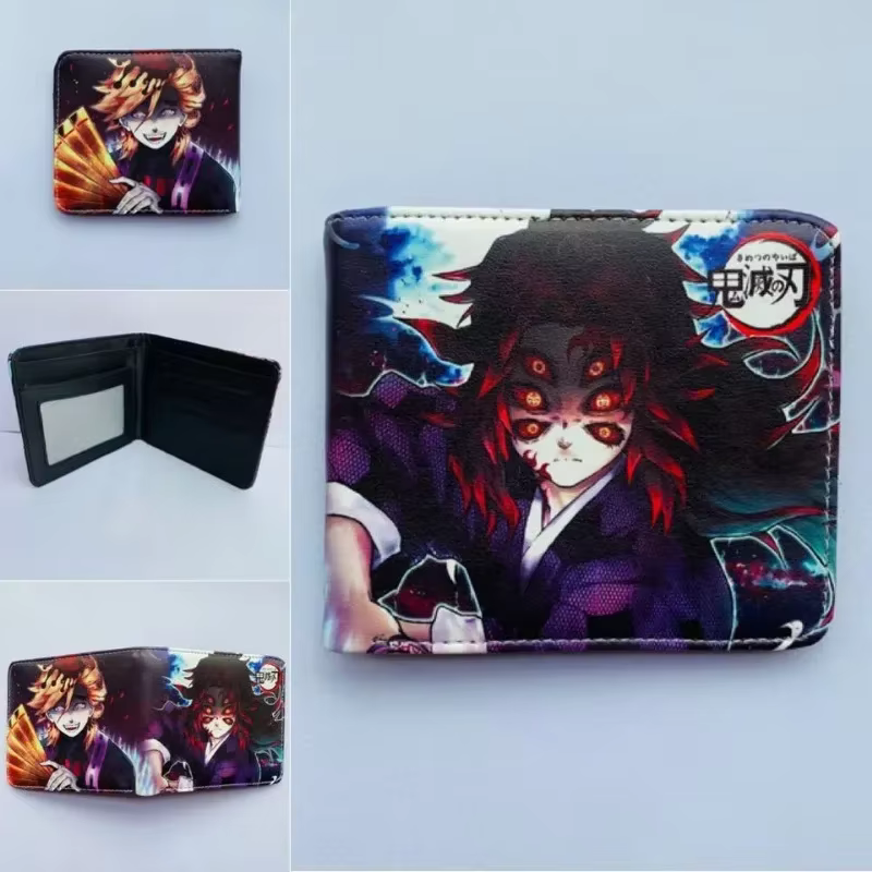 Portefeuille court pliable Anime Demon Slayer Kamado Nezuko, porte-monnaie Portable élégant et Simple, choses mignonnes pour filles et garçons
