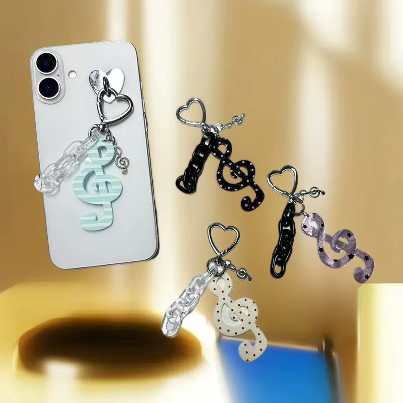 Porte-clés fantaisie Harmony Note