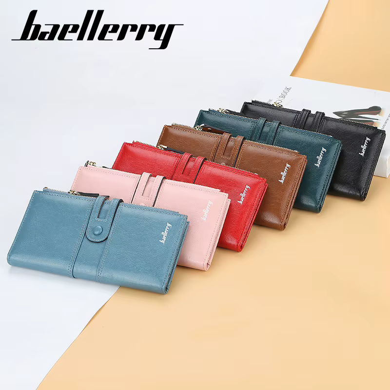 Portefeuille long pour femme Baellerry avec boucle
