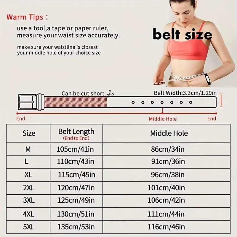 Ceinture pour hommes garçons