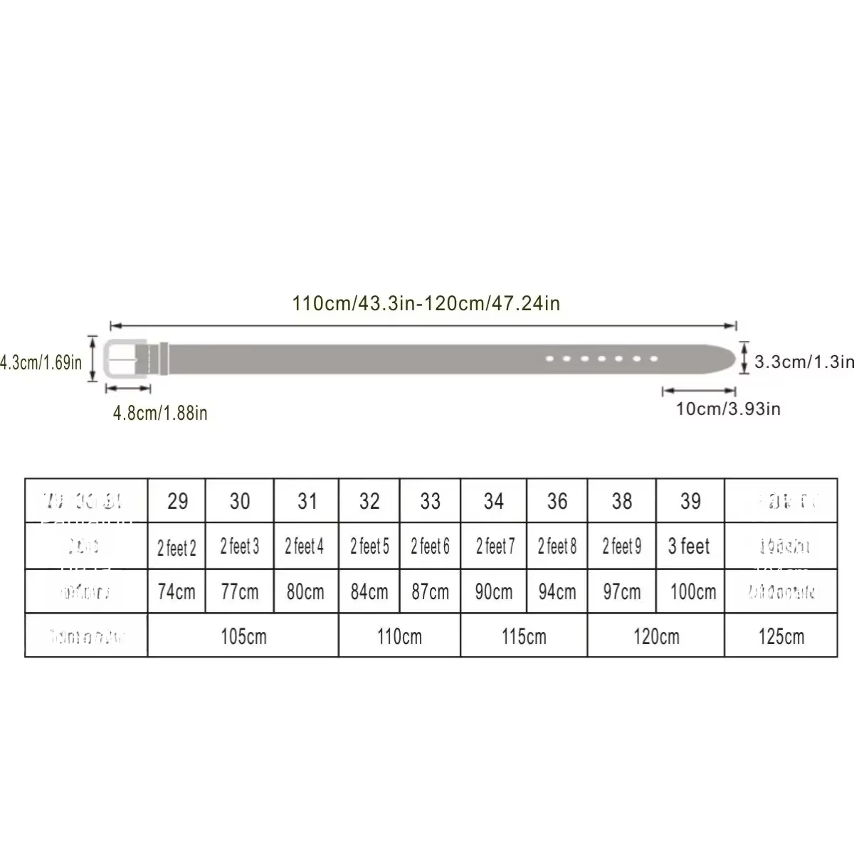 Cuir de Piedmont pour hommes, 1 pièce, à la mode, de haute qualité Affaires. Ceinture décontractée à boucle