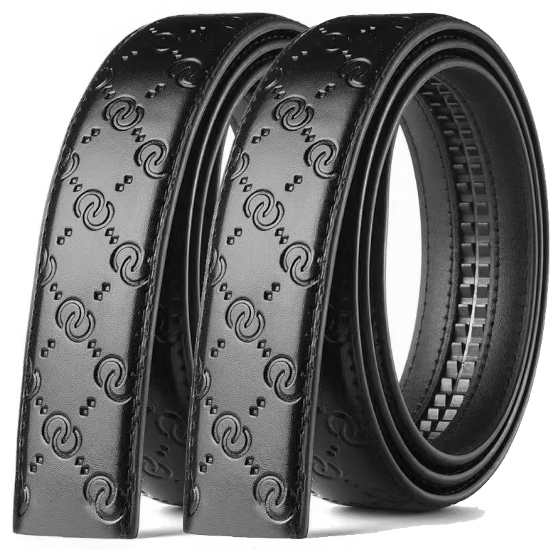 Ceinture Double G en cuir PU pour hommes