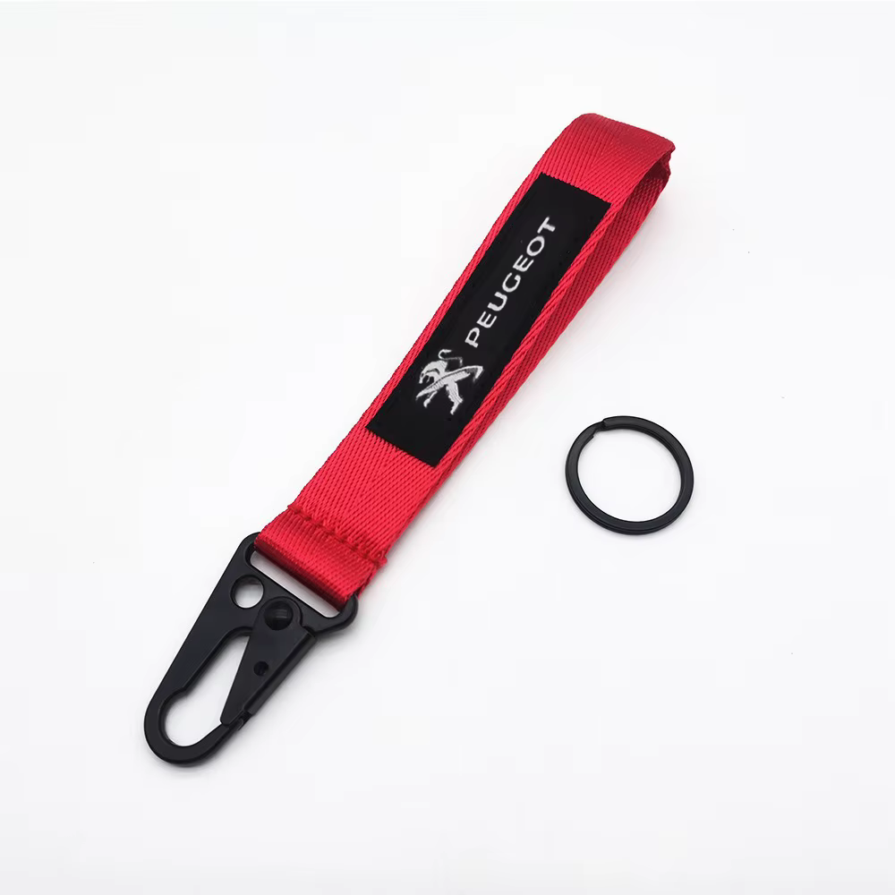 Porte-clés emblème de voiture pour Peugeot 206 307 308 3008 207 208 407 408 508 2008 5008