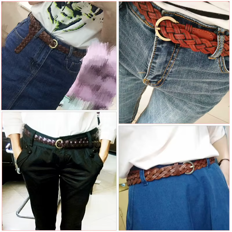 Ceinture en cuir pour femmes