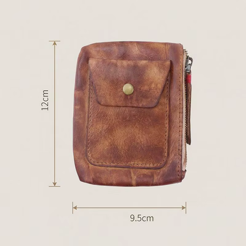 Portefeuille en cuir pour hommes