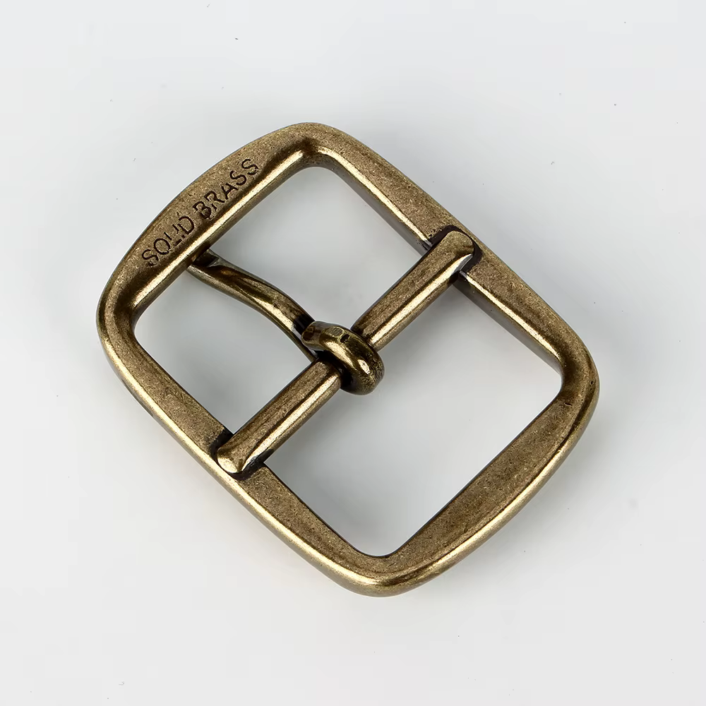 Boucle de ceinture Sogefimen 40 mm de largeur intérieure en laiton massif