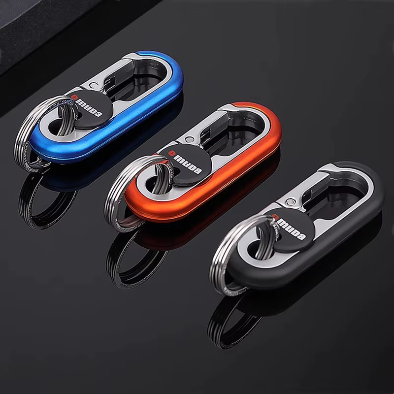 Porte-clés en métal robuste Omuda