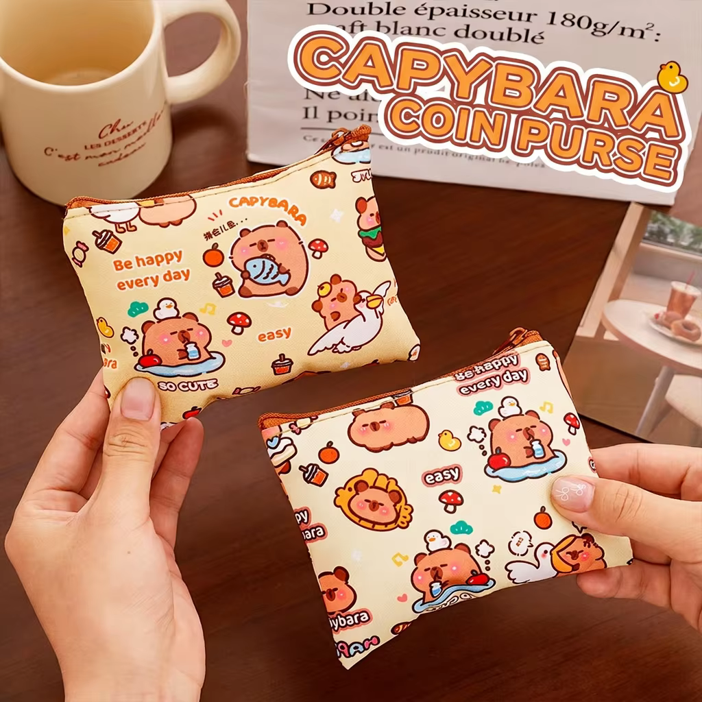Porte-monnaie Capybara mignon