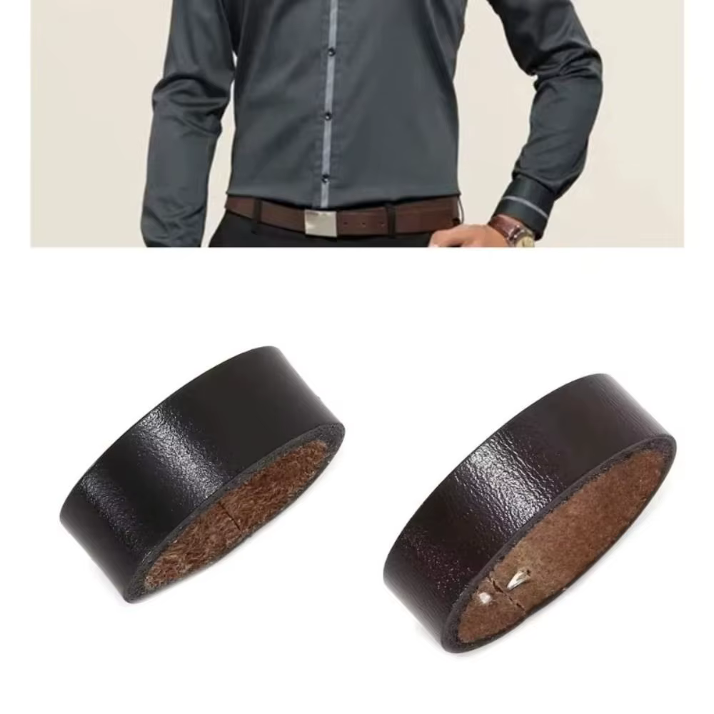 Ceinture de taille en cuir véritable