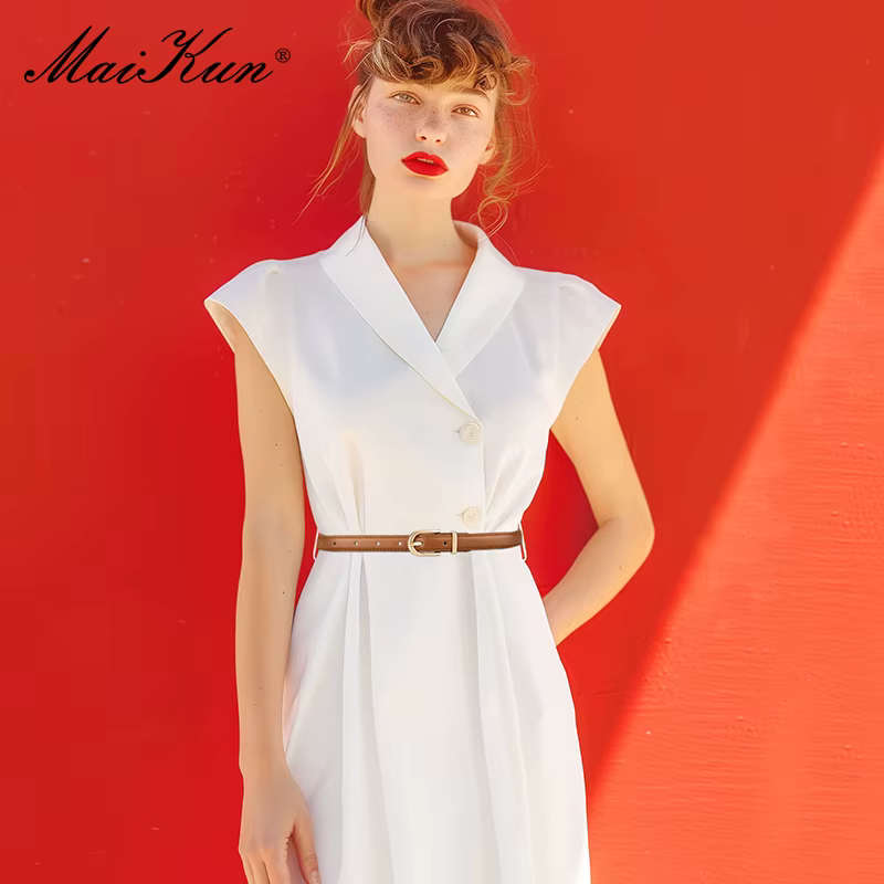 Maikun ceinture fine pour femmes boucle en alliage d'or