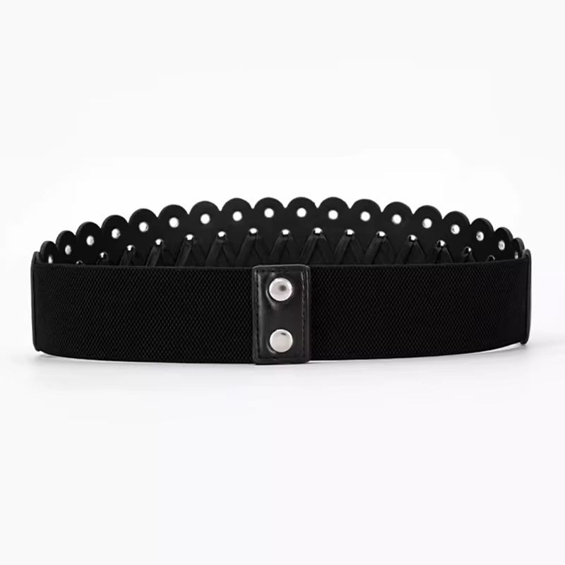 Ceinture Corset à Rivets Larges pour Femme