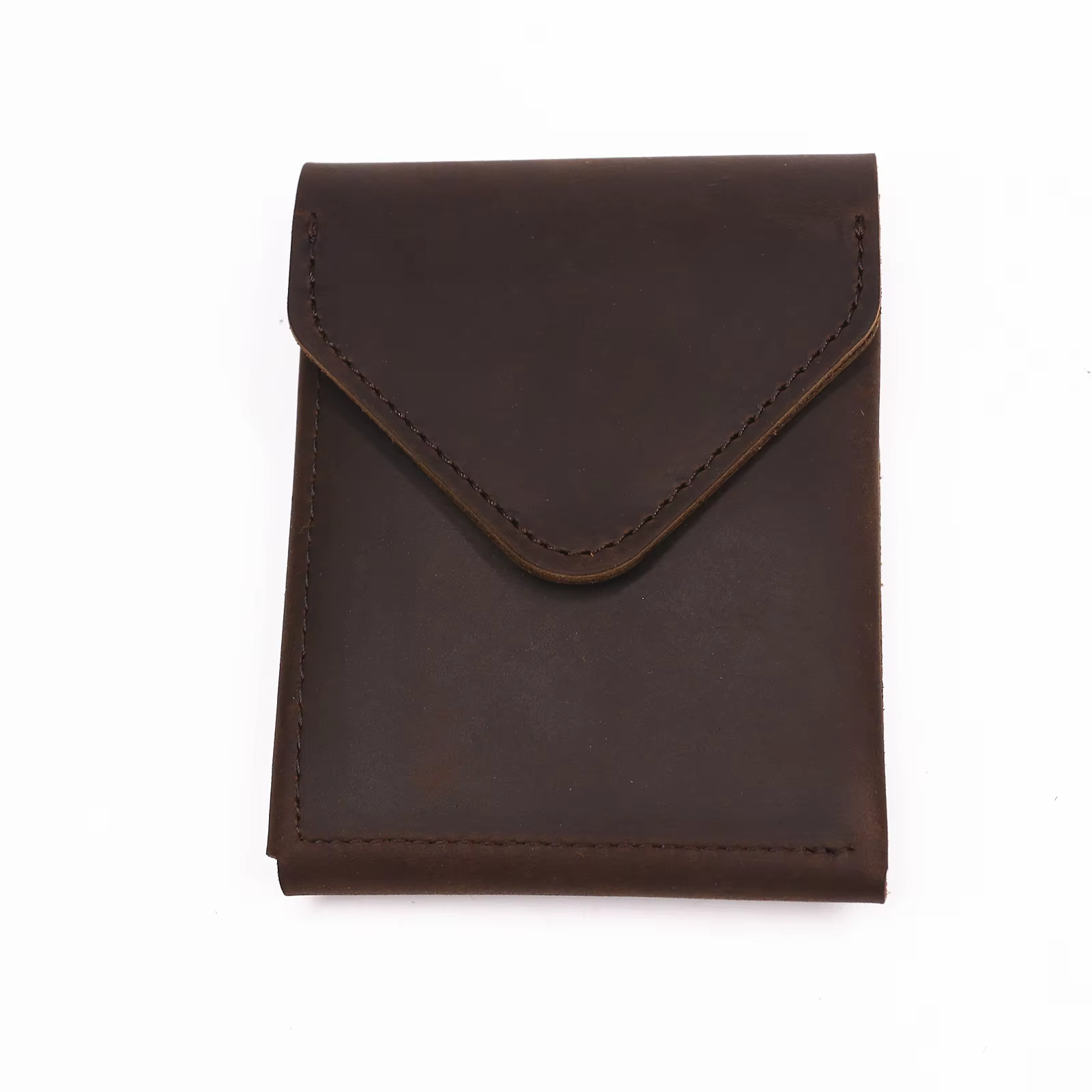 Portefeuille en cuir véritable pour homme