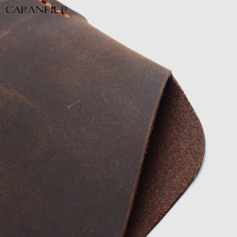 CARANFIER portefeuilles pour hommes porte-carte Premium fabriqué en cuir véritable Cartera Ultra-mince femmes sacs à main unisexe crédit Notecase