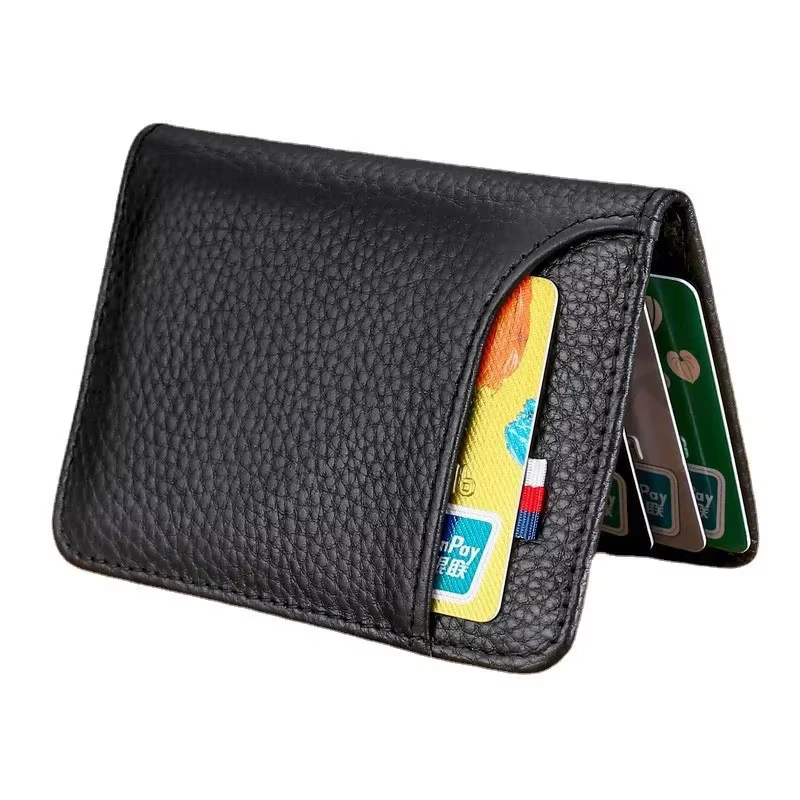 Portefeuille Homme Court en Cuir Souple