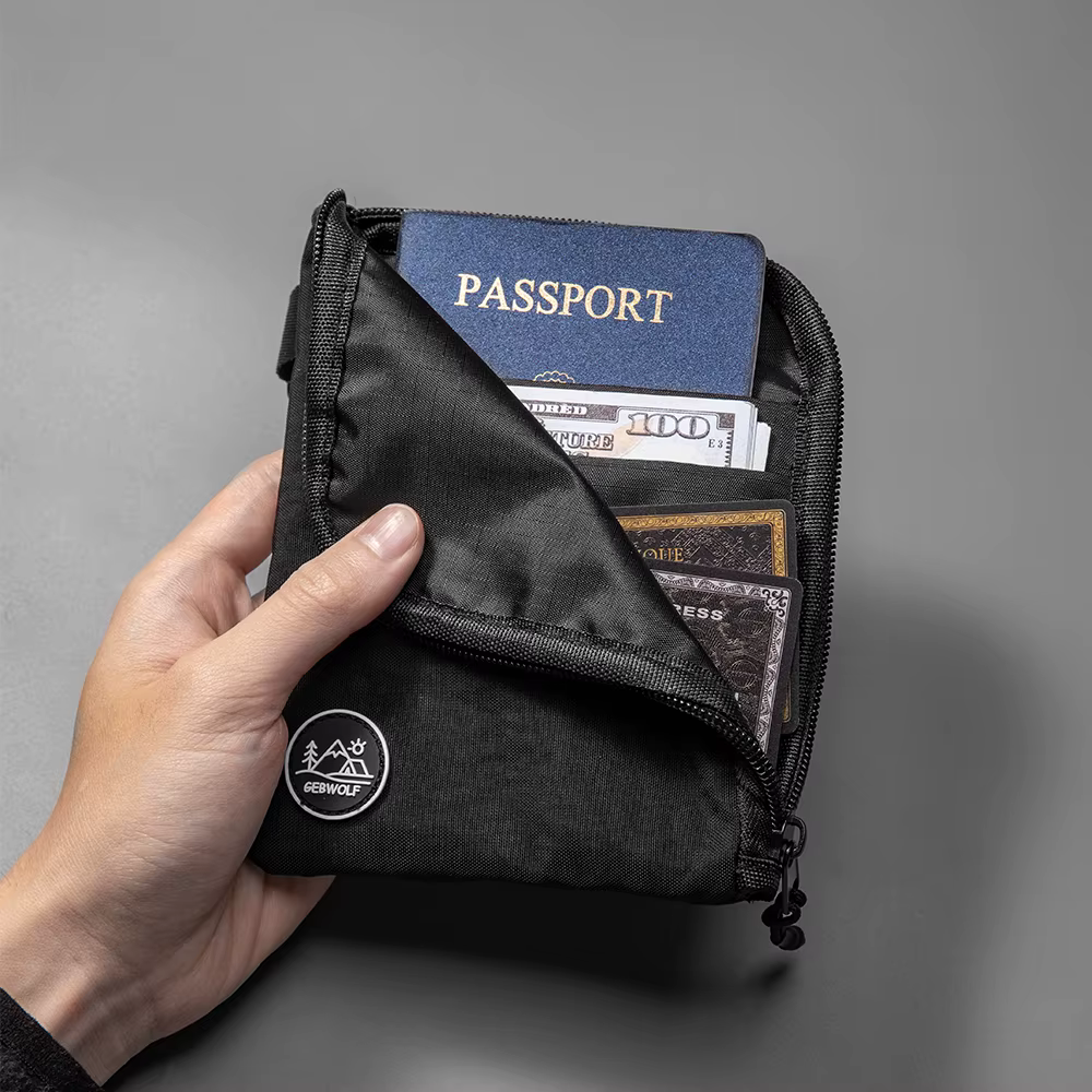 Porte-passeport multifonctionnel, portefeuille de voyage, organisateur Portable, porte-monnaie, étui pour cartes, portefeuille pour passeport pour espèces, cartes de crédit