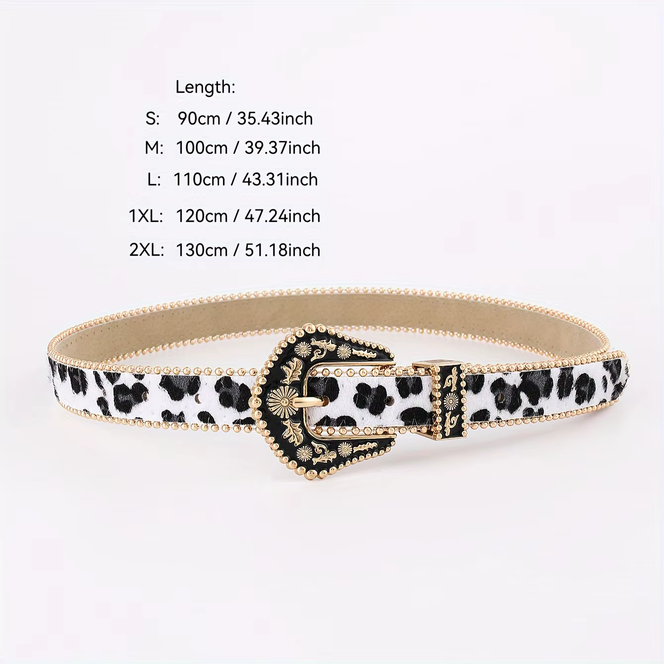 1 ceinture en PU pour hommes et femmes