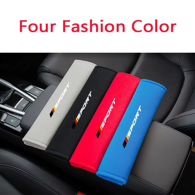 Coussins de ceinture de sécurité de voiture doux et confortables, 2 pièces, coussins de ceinture de sécurité personnalisés et à la mode, adaptés à une utilisation sur véhicule