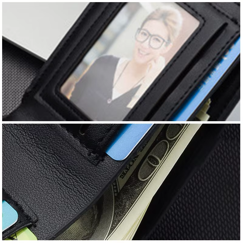 Portefeuille tendance pour documents et cartes de crédit