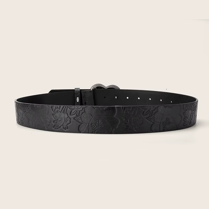 Ceinture unisexe de haute qualité avec boucle lisse