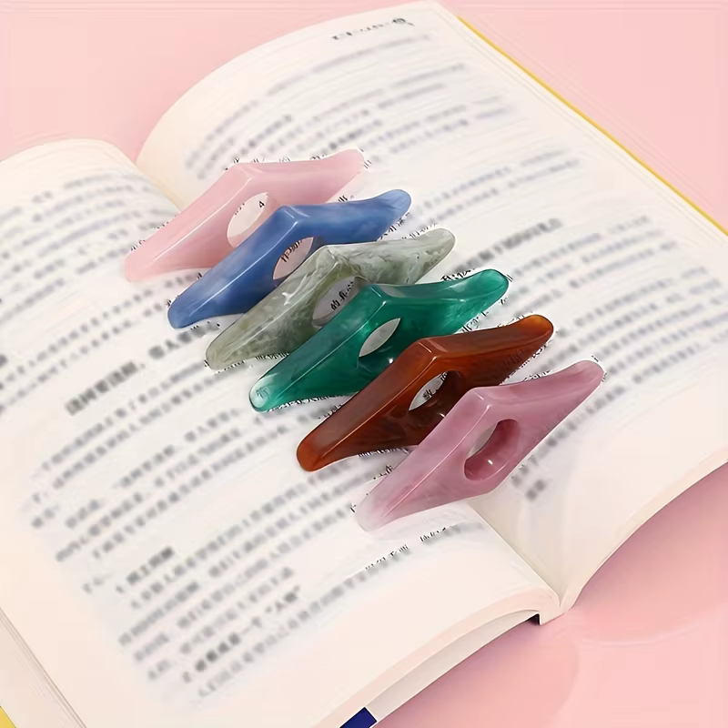 Support de livre de pouce, Support de Page de livre, fournitures scolaires, aides à la lecture, accessoires de livre pour étudiants, épandeur, marque-page pratique