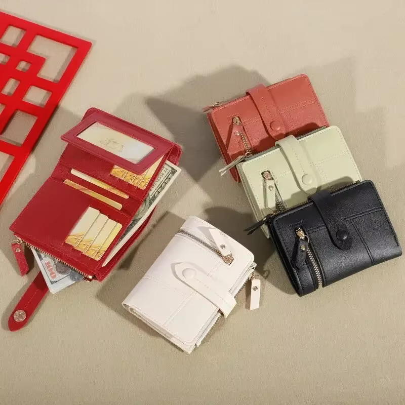 Portefeuille mi-long polyvalent et haut de gamme pour femme