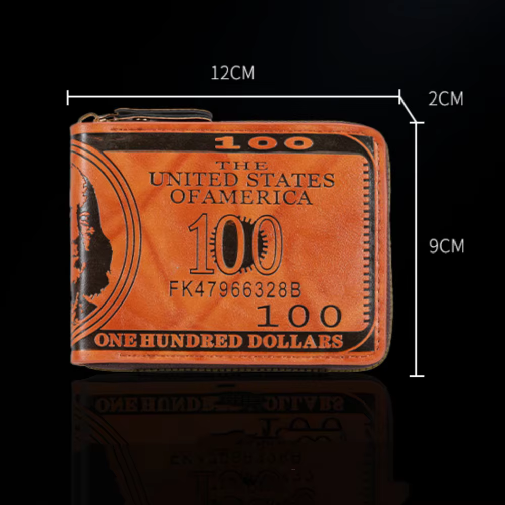 Porte-monnaie léger en cuir Pu