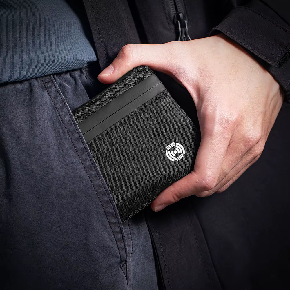 Portefeuille multifonctionnel avec blocage RFID pour hommes