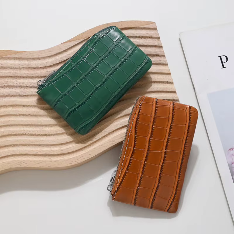 Porte-monnaie en cuir PU pour femmes