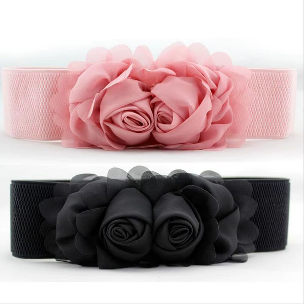 Ceinture large pour robe pour femme