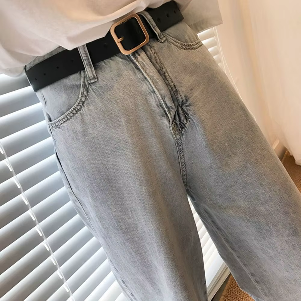 Ceinture en cuir PU pour femmes