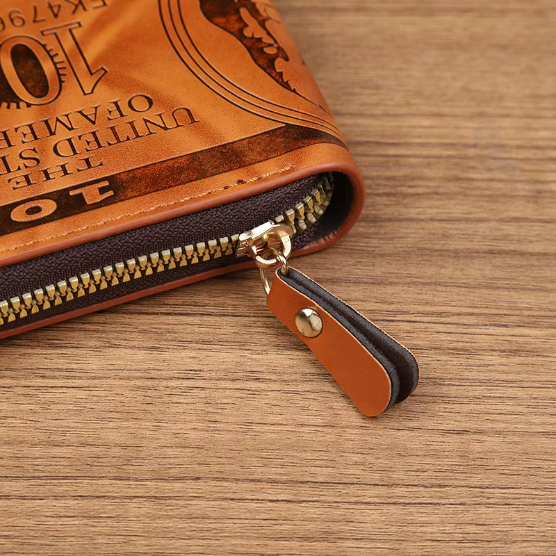 Portefeuille en cuir pour hommes