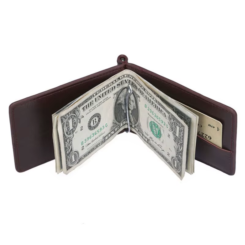 Nouveau petit portefeuille en cuir pour hommes