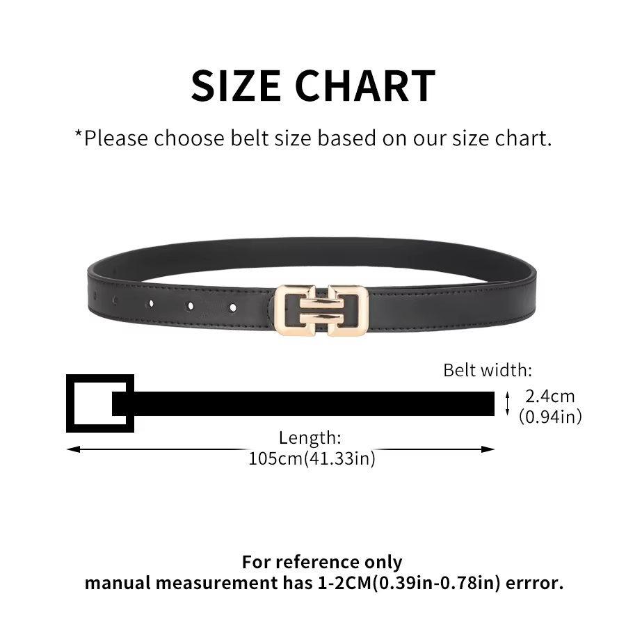 Ceinture colorée pour femmes