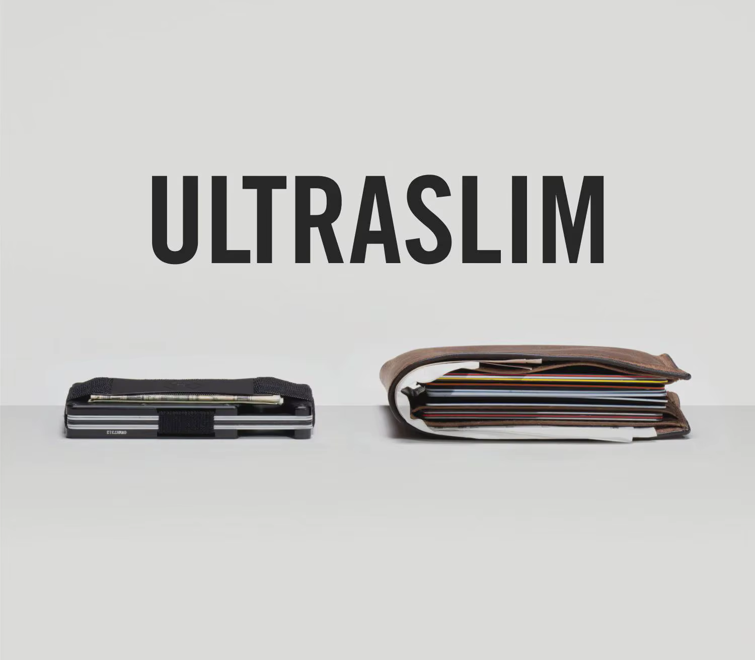 The Ridge Wallet pour hommes – Portefeuilles de poche avant protégés par RFID