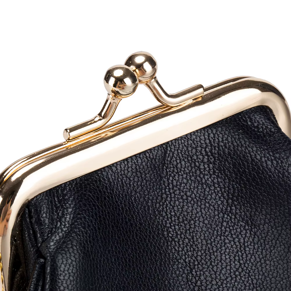 Nouveaux femmes portefeuilles femme en cuir véritable sacs à main mignon Mini moraillon portefeuille mode doux petit peau de vache sac d'argent porte-cartes de monnaie