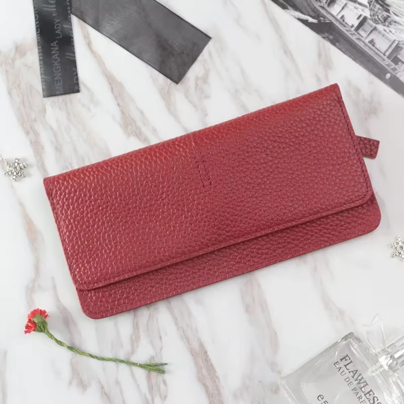 Femmes portefeuilles en cuir véritable