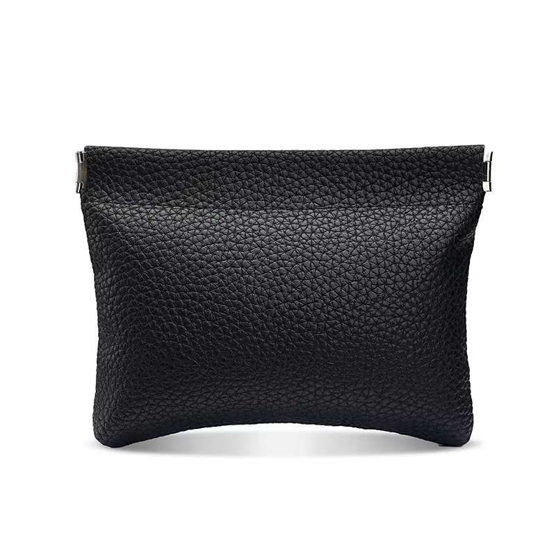 Mini portefeuille monogramme pour femme avec ouverture et fermeture en shnel, poche à monnaie lourde, sac à monnaie, clé de voiture, carte bancaire, rouge à lèvres