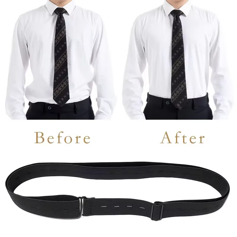 Ceinture de maintien de chemise pour homme et femme