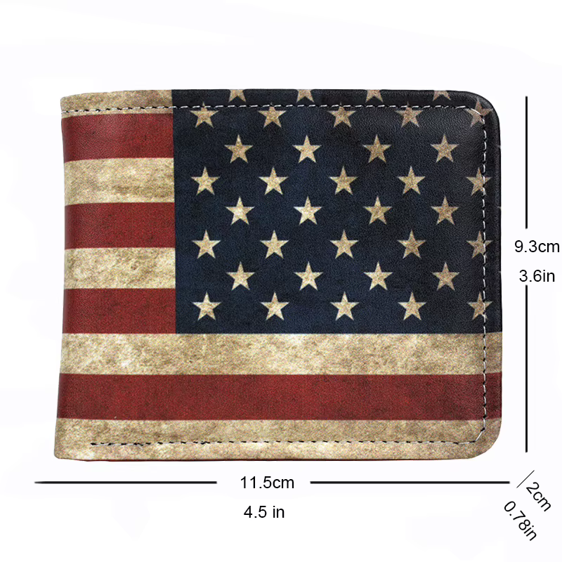 Portefeuilles pour hommes avec drapeau américain