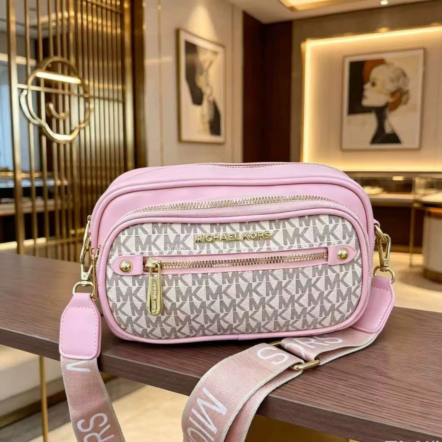 Sac bandoulière Michael Kors Jet Set pour femme