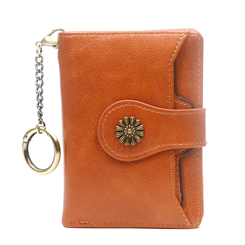Portefeuille en cuir pour femmes