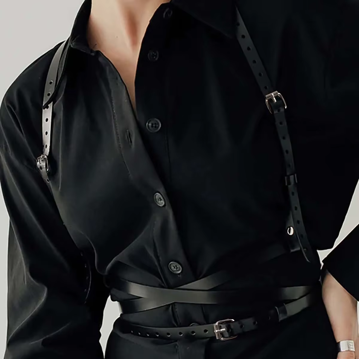 Ceinture en cuir pour femme