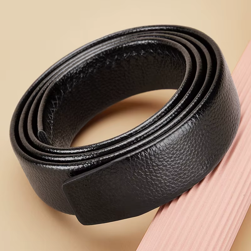 Ceinture de remplacement en cuir véritable pour hommes