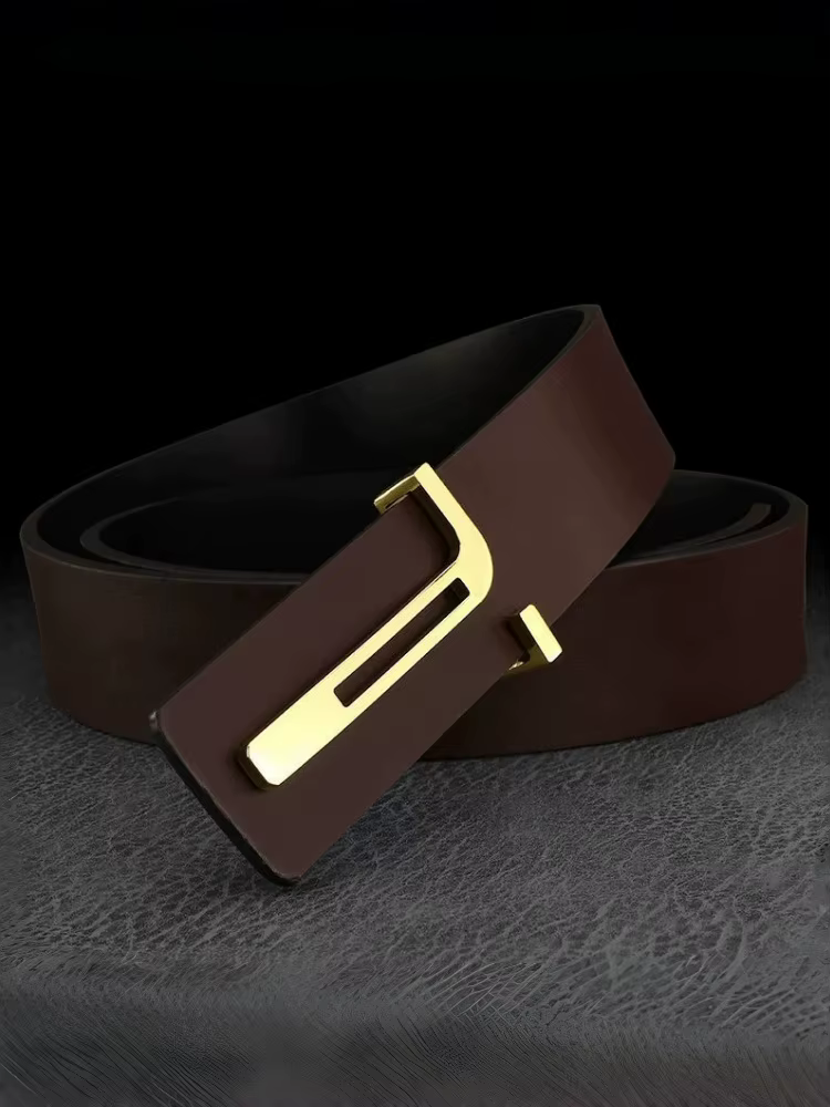 Ceinture minimaliste à la mode pour hommes