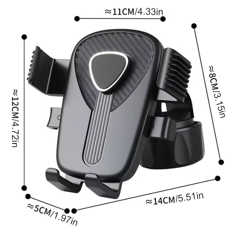 Support de téléphone pour moto, avec système de fixation par pression et orientation réglable, adapté aux vélos électriques et aux vélos.