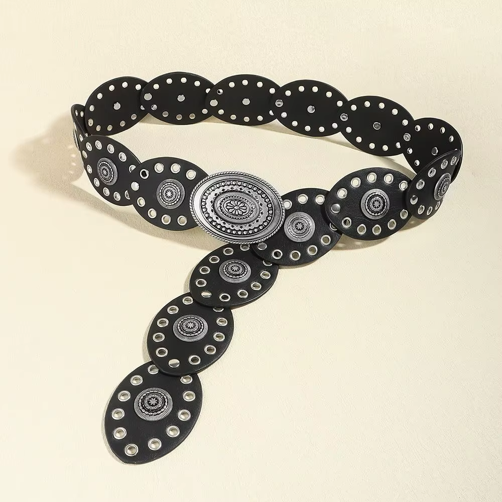 Ceinture à disque creux pour femme