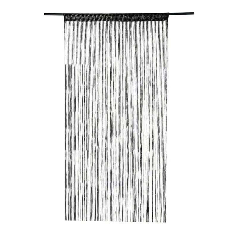 Rideau perlé pour porte et fenêtre, 100x200cm, chaîne, été, mouche, insecte, écran, pompon, panneau, décoration d'intérieur