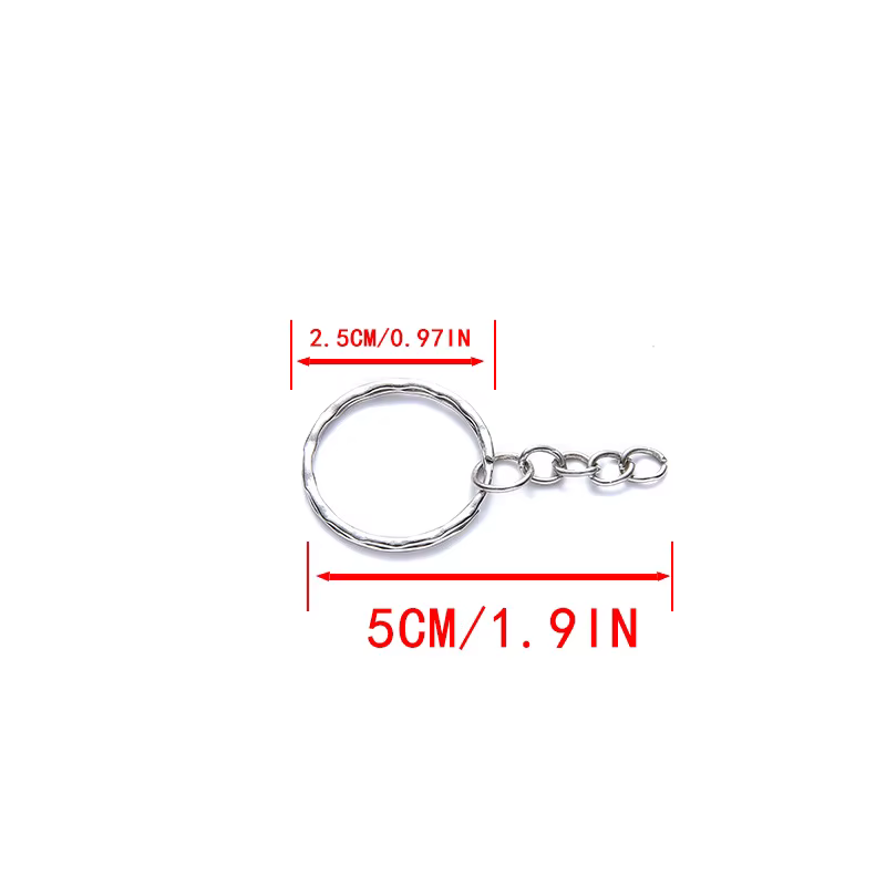 Porte-clés à quatre chaînes de 25mm